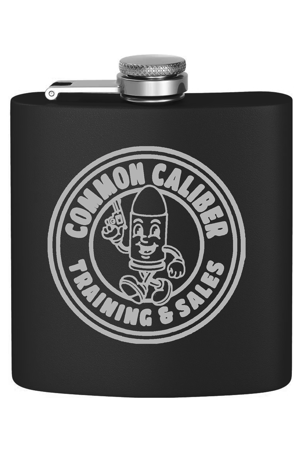 Classic Logo Flask