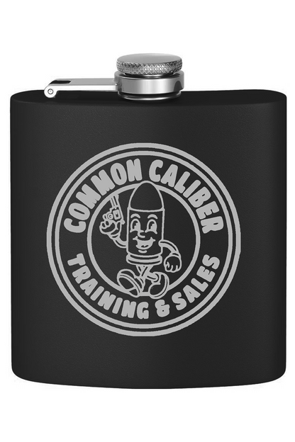 Classic Logo Flask