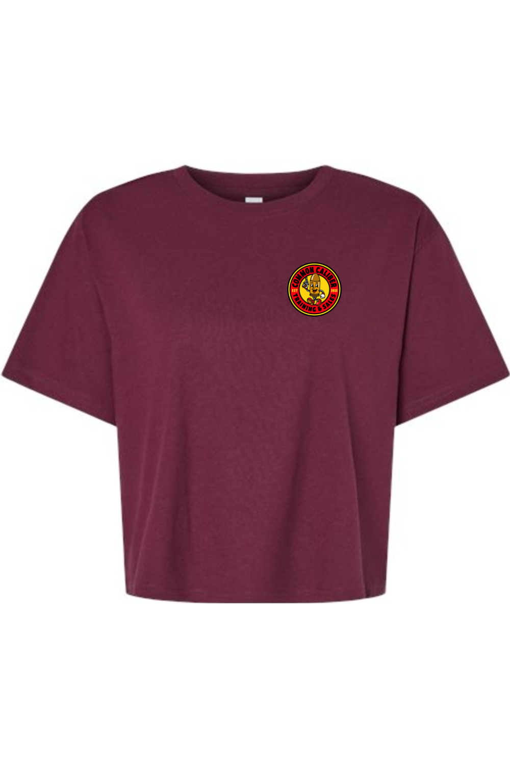 Women's Cropped Logo Tee
