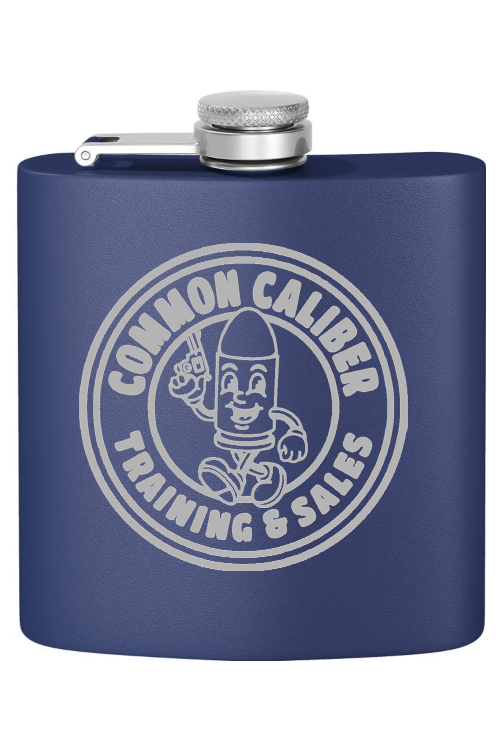 Classic Logo Flask