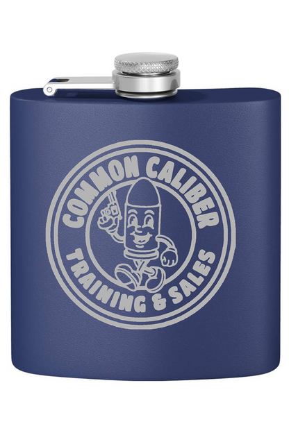 Classic Logo Flask