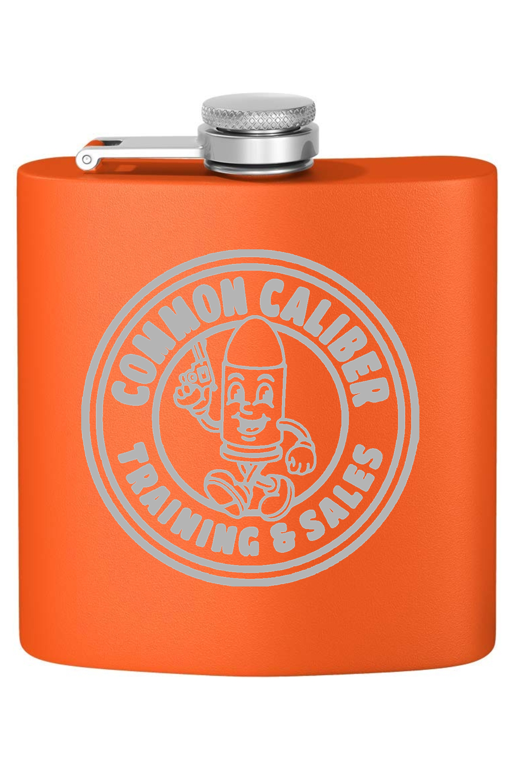 Classic Logo Flask