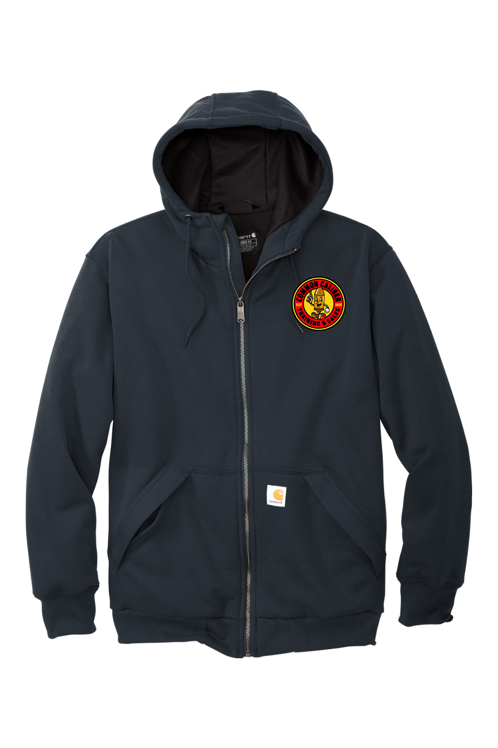 Men's Workwear Logo Zip-up