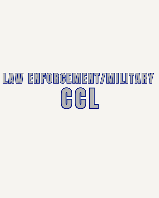 Law Enforcement/Military Concealed Carry Class