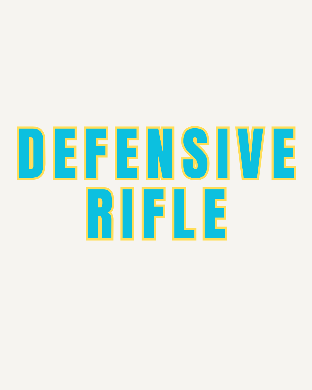 Defensive Rifle