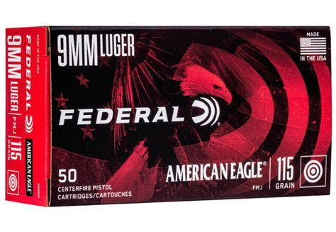 Federal 9mm 115gr (50rds)