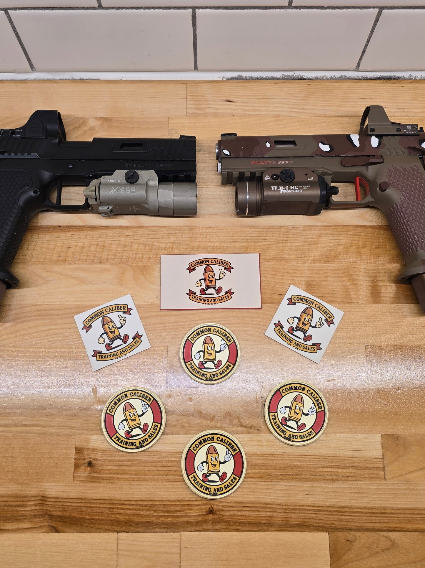 Common Caliber PVC Patches